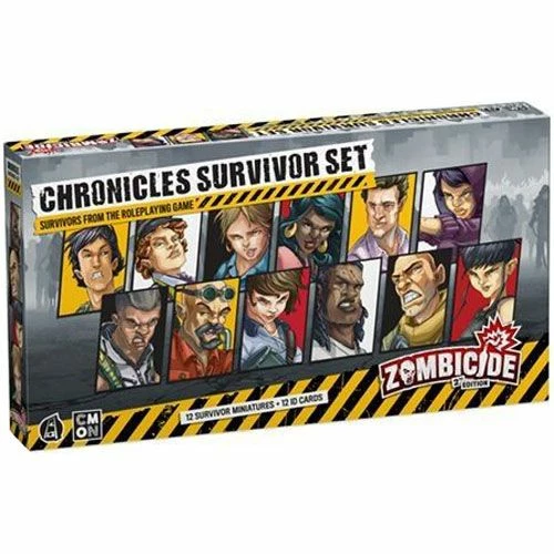 Common Ground Games Zombicide 2e Chronicles Survivor Set