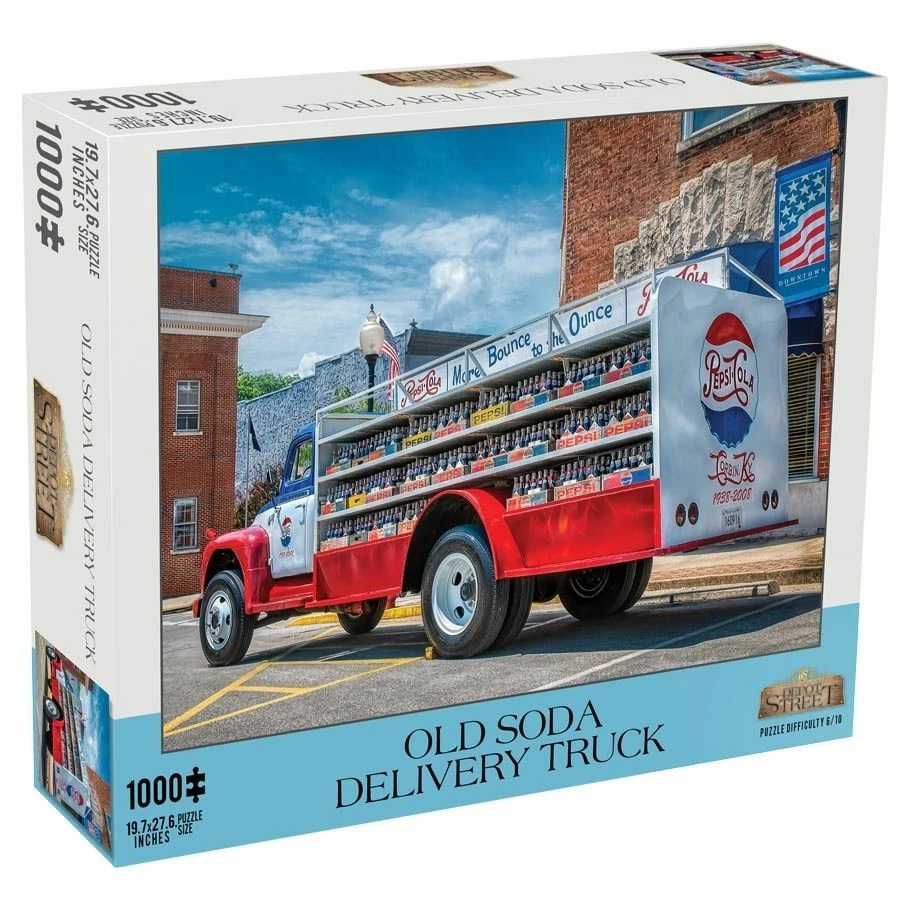 Common Ground Games Old Soda Delivery Truck 1000pc Puzzle Puzzles