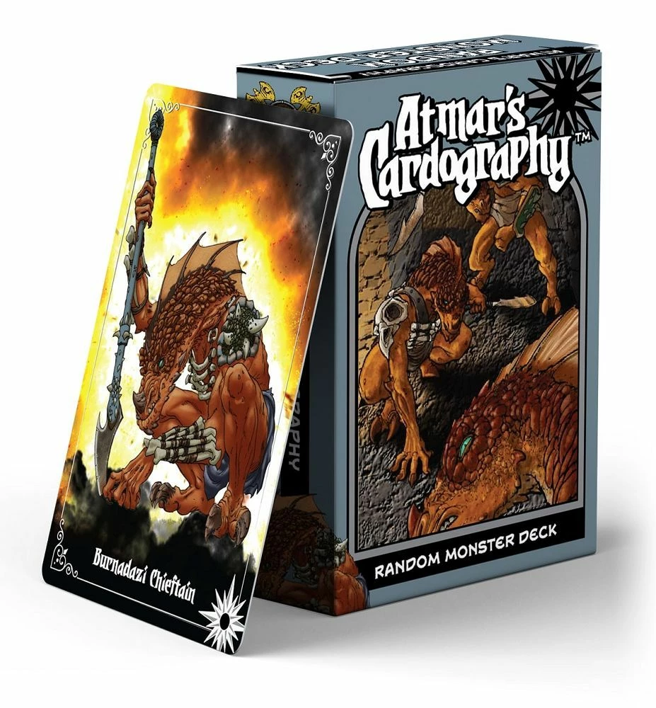 Common Ground Games Atmars Card Random Monsters Role Playing Games