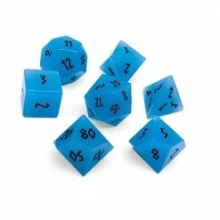Common Ground Games Gemstone K9 Cerulean Blue Glass