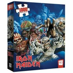 Common Ground Games Puzzles Iron Maiden Faces Of Eddie 1000