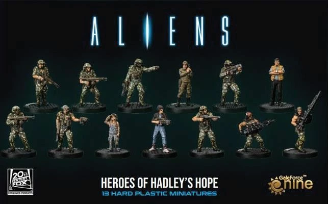 Common Ground Games Miniatures Aliens: Heroes Hadley's Hope
