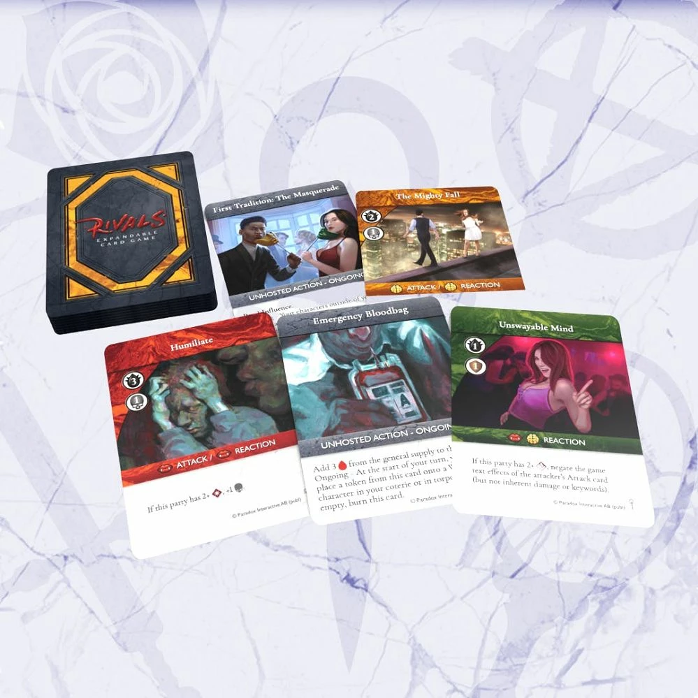 Common Ground Games Vampire The Masquerade Rivals Crypt Pack