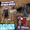 Common Ground Games Flat Plastic Minis Minis: Spider Queen's Horde