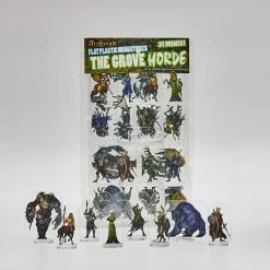 Common Ground Games Flat Plastic Miniatures: The Grove Horde