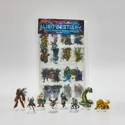 Common Ground Games Flat Plastic Miniatures: Alien Bestiary