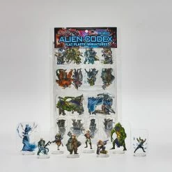 Common Ground Games Flat Plastic Miniatures: Alien Codex