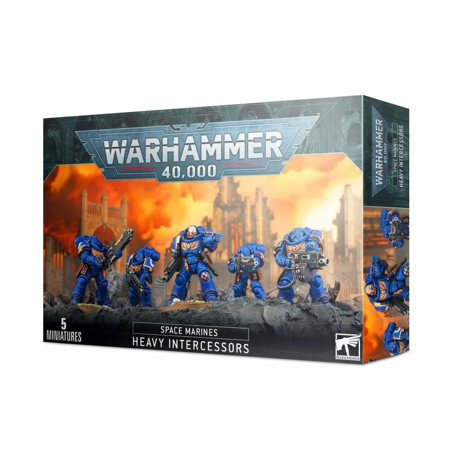 Common Ground Games Miniatures Warhammer 40,000 Space Marines Heavy Intercessors