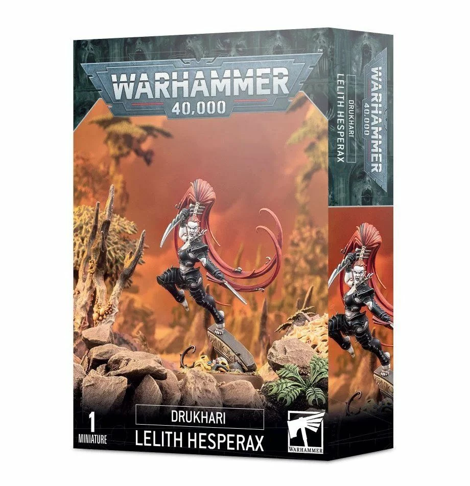Common Ground Games Warhammer 40,000 Drukhari Lelith Hesperax Miniatures