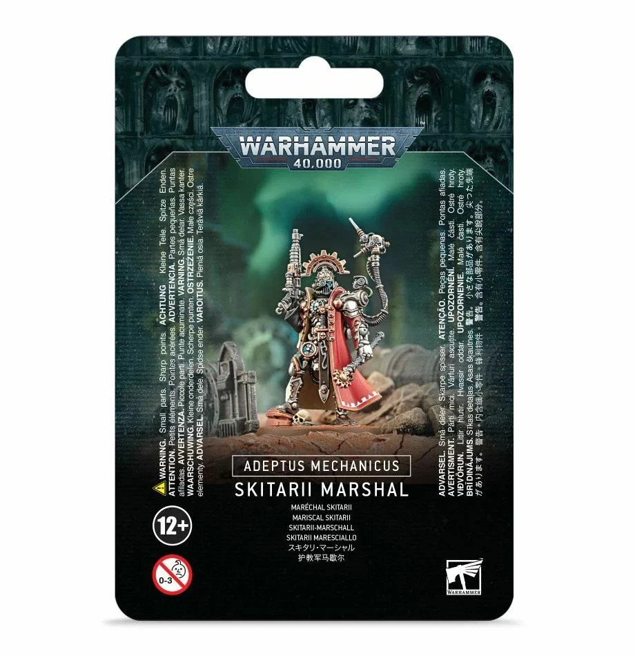 Common Ground Games Warhammer 40,000 Adeptus Mechanicus Skitarii Marshal Miniatures
