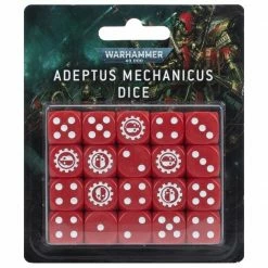 Common Ground Games Warhammer 40,000 Adeptus Mechanicus Dice