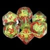 Common Ground Games Sulfer Skull 7ct Polyhedral Dice Set