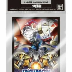 Common Ground Games Standard Card Sleeves 60ct Digimon TCG - Omnimon & Imperialdramon