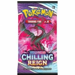 Common Ground Games Trading Card Games Pokemon TCG Chilling Reign Booster Pack
