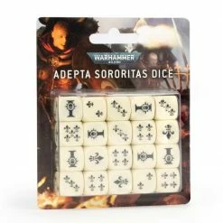 Common Ground Games Warhammer 40,000 Adepta Sororitas Dice Set