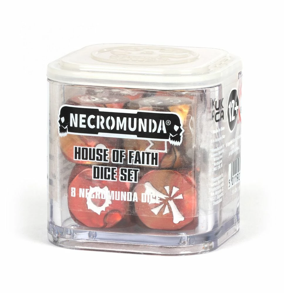 Common Ground Games Warhammer 40,000 Necromunda House Of Faith Dice Set