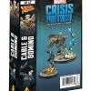 Common Ground Games Marvel Crisis Protocol Cable And Domino Miniatures