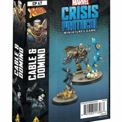 Common Ground Games Marvel Crisis Protocol Cable And Domino Miniatures