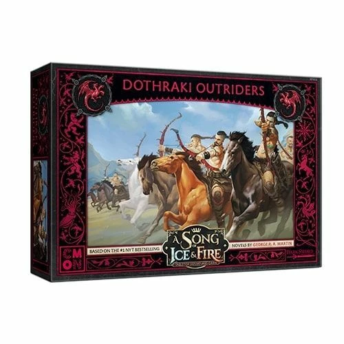 Common Ground Games A Song Of Ice And Fire Miniatures Game Tagaryen Dothraki Outriders