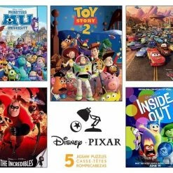 Common Ground Games Pixar 5 In 1 Puzzle Puzzles
