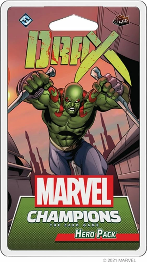 Common Ground Games Marvel Champions LCG Drax Hero Pack Card Games