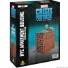 Common Ground Games Miniatures Marvel Crisis Protocol NYC Apartment Building Terrain Pack