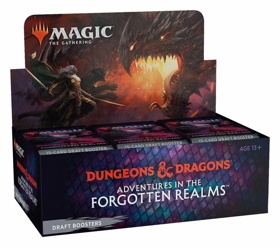 Common Ground Games Trading Card Games MTG: Adventures In The Forgotten Realms Draft Booster Box