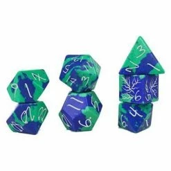 Common Ground Games Level Up Dice Sorceress Phoenix Lapis 7ct Dice Set