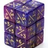 Common Ground Games +1/+1 Dark Blue Purple 6ct Dice Set