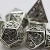 Common Ground Games Hollow Dragon 7ct Dice Set - Mithril