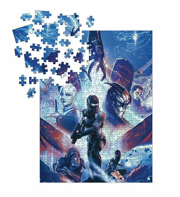 Common Ground Games Puzzles Mass Effect Heroes 1000pc Puzzle