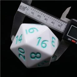 Common Ground Games Titan D20 White W/ Teal