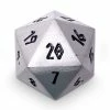 Common Ground Games Dice Norse Foundry Metal Countdown D20 Aged Mithril