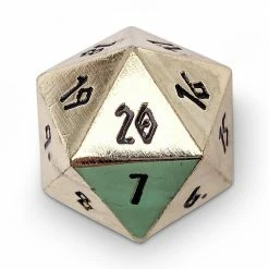 Common Ground Games Dice Norse Foundry Metal Countdown D20 Dead Man's Gold