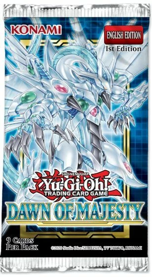 Common Ground Games Trading Card Games Yu-Gi-Oh! TCG Dawn Of Majesty Booster Pack