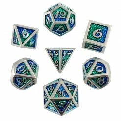 Common Ground Games Dragon Glory Set Of 7 Metal Dice