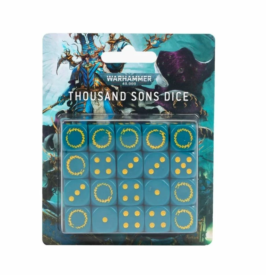 Common Ground Games Miniatures Warhammer 40,000 Thousand Sons Dice