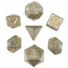 Common Ground Games Solar Flare Set Of 7 Metal Dice