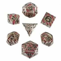 Common Ground Games Molten Ore Set Of 7 Metal Dice
