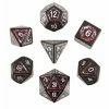 Common Ground Games Dark Magik Set Of 7 Metal Dice