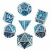 Common Ground Games Ice Dragon Set Of 7 Metal Dice