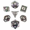 Common Ground Games Eldritch Mystery Set Of 7 Metal Dice
