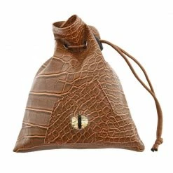 Common Ground Games Brown Forged Dice Co Dragon Eye Dice Bag
