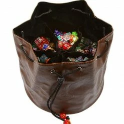 Common Ground Games Brown/Black Pouch Of The Endless Hoard Dice Bag