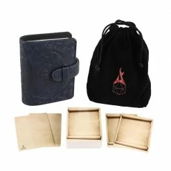 Common Ground Games Blue Book Of Incantations Spell Card Book (Dragon Edition) Role Playing Games