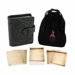 Common Ground Games Forest Green Book Of Incantations Spell Card Book (Dragon Edition) Role Playing Games