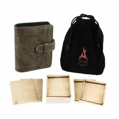 Common Ground Games Role Playing Games Forest Green Book Of Incantations Spell Card Book (Dice Edition)