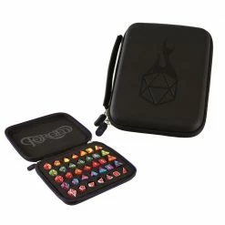 Common Ground Games Purple Forged Zip-Close Dice Box, Dice Tray, & Storage Case