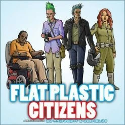 Common Ground Games Flat Plastic Miniatures Civilians