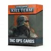 Common Ground Games Miniatures Warhammer 40k Kill Team Tac Ops Cards